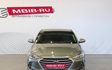 Hyundai Elantra VI рестайлинг, 2017 год, 1 377 000 рублей, 2 фотография