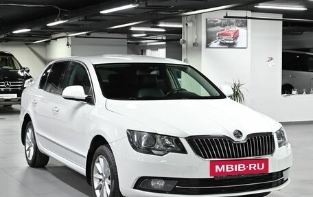 Skoda Superb III рестайлинг, 2014 год, 1 345 000 рублей, 2 фотография