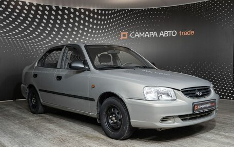 Hyundai Accent II, 2007 год, 491 400 рублей, 3 фотография
