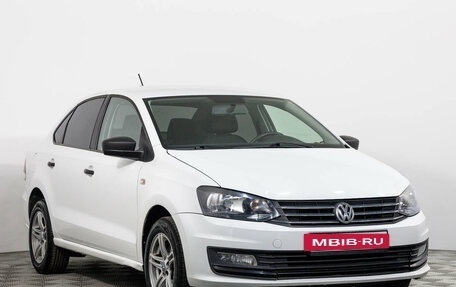Volkswagen Polo VI (EU Market), 2015 год, 869 000 рублей, 3 фотография