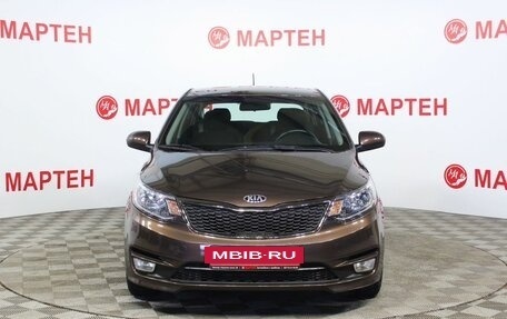 KIA Rio III рестайлинг, 2015 год, 1 378 000 рублей, 2 фотография