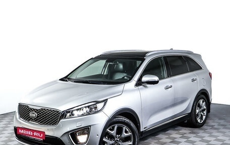 KIA Sorento III Prime рестайлинг, 2017 год, 3 128 000 рублей, 27 фотография