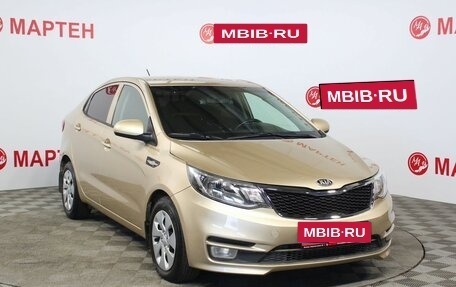 KIA Rio III рестайлинг, 2015 год, 1 108 000 рублей, 3 фотография