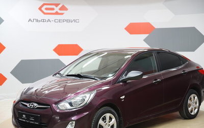 Hyundai Solaris II рестайлинг, 2011 год, 820 000 рублей, 1 фотография