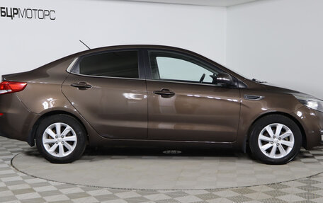 KIA Rio III рестайлинг, 2015 год, 949 990 рублей, 4 фотография