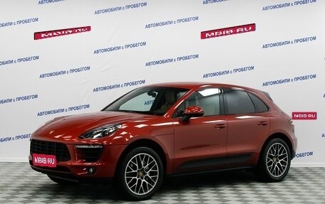 Porsche Macan I рестайлинг, 2015 год, 2 999 000 рублей, 1 фотография