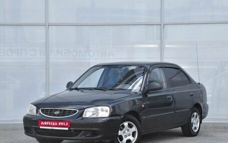 Hyundai Accent II, 2006 год, 409 000 рублей, 1 фотография