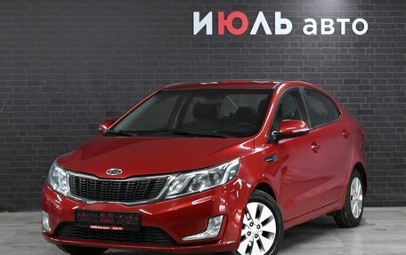 KIA Rio III рестайлинг, 2012 год, 1 фотография