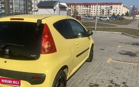 Peugeot 107 I рестайлинг, 2011 год, 510 000 рублей, 6 фотография