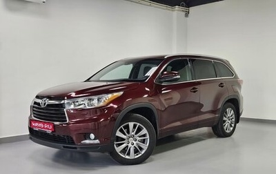 Toyota Highlander III, 2014 год, 2 885 000 рублей, 1 фотография