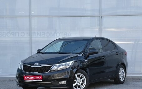 KIA Rio III рестайлинг, 2016 год, 1 279 000 рублей, 1 фотография