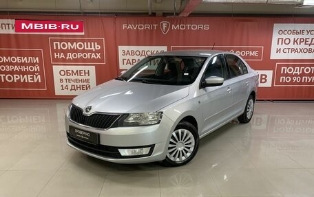 Skoda Rapid I, 2014 год, 880 000 рублей, 1 фотография