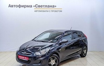 Hyundai Solaris II рестайлинг, 2011 год, 825 000 рублей, 1 фотография