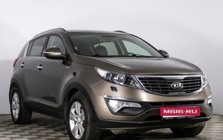 KIA Sportage III, 2013 год, 1 479 777 рублей, 3 фотография