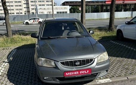 Hyundai Accent II, 2004 год, 255 000 рублей, 1 фотография