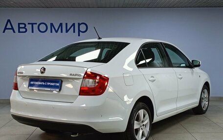 Skoda Rapid I, 2015 год, 1 199 000 рублей, 5 фотография