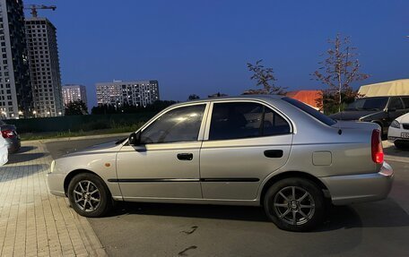 Hyundai Accent II, 2005 год, 420 000 рублей, 1 фотография