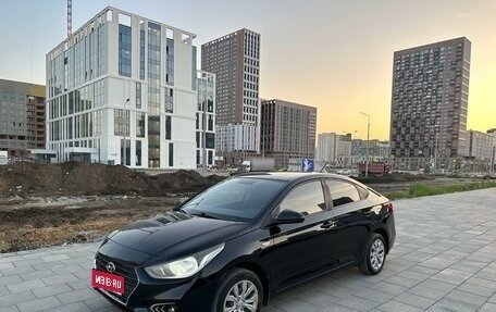 Hyundai Solaris II рестайлинг, 2018 год, 1 100 000 рублей, 1 фотография