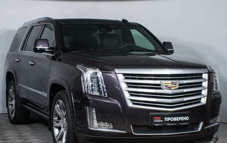 Cadillac Escalade IV, 2015 год, 5 274 000 рублей, 3 фотография