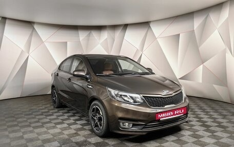 KIA Rio III рестайлинг, 2017 год, 1 155 000 рублей, 3 фотография