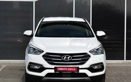 Hyundai Santa Fe III рестайлинг, 2017 год, 3 070 000 рублей, 3 фотография