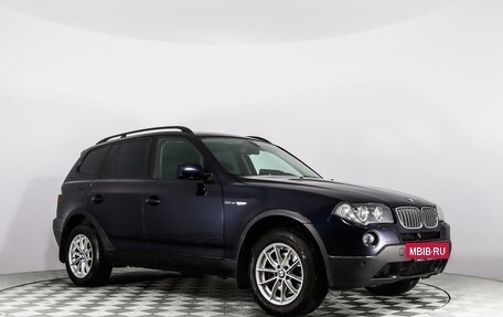 BMW X3, 2008 год, 1 049 555 рублей, 3 фотография