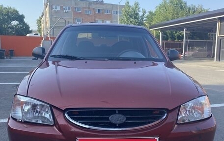 Hyundai Accent II, 2003 год, 350 000 рублей, 1 фотография