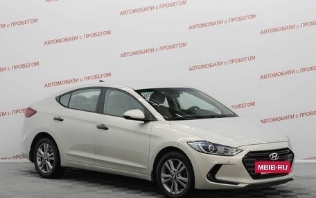 Hyundai Elantra VI рестайлинг, 2017 год, 1 349 000 рублей, 3 фотография