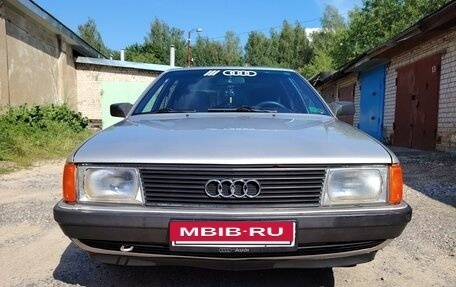 Audi 100, 1987 год, 360 000 рублей, 23 фотография