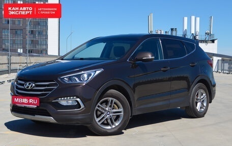 Hyundai Santa Fe III рестайлинг, 2016 год, 2 282 645 рублей, 2 фотография