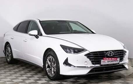 Hyundai Sonata VIII, 2021 год, 2 615 000 рублей, 3 фотография