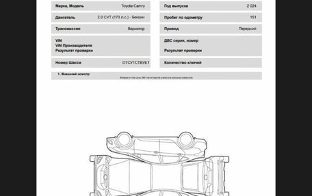 Toyota Camry, 2024 год, 4 750 000 рублей, 28 фотография