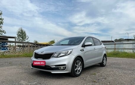 KIA Rio III рестайлинг, 2017 год, 1 290 000 рублей, 1 фотография