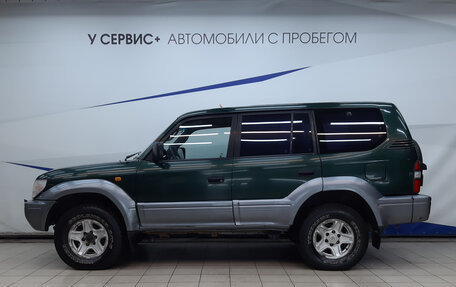 Toyota Land Cruiser Prado 90 рестайлинг, 1998 год, 660 000 рублей, 2 фотография