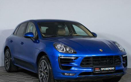 Porsche Macan I рестайлинг, 2015 год, 3 209 000 рублей, 3 фотография