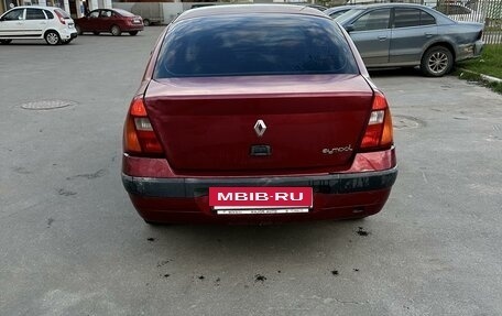 Renault Symbol I, 2002 год, 180 000 рублей, 2 фотография