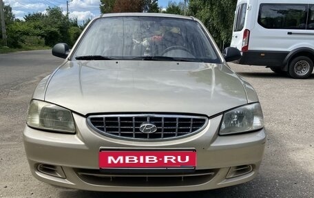 Hyundai Accent II, 2007 год, 550 000 рублей, 1 фотография