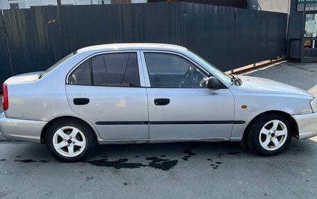 Hyundai Accent II, 2004 год, 279 000 рублей, 3 фотография