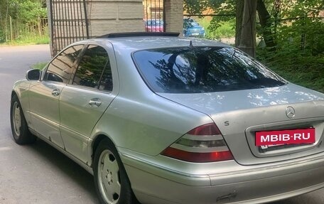 Mercedes-Benz S-Класс, 2001 год, 750 000 рублей, 2 фотография