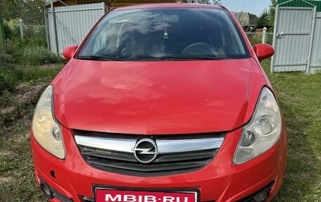 Opel Corsa D, 2007 год, 400 000 рублей, 1 фотография