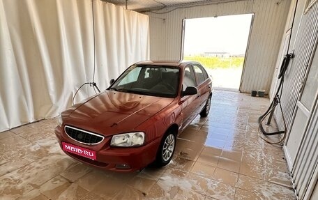 Hyundai Accent II, 2003 год, 330 000 рублей, 1 фотография