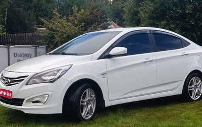 Hyundai Solaris II рестайлинг, 2015 год, 970 000 рублей, 1 фотография