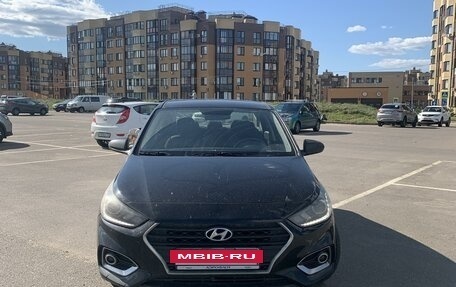 Hyundai Solaris II рестайлинг, 2017 год, 1 450 000 рублей, 3 фотография