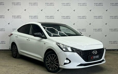 Hyundai Solaris II рестайлинг, 2021 год, 1 518 612 рублей, 3 фотография