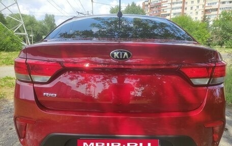 KIA Rio IV, 2019 год, 1 595 000 рублей, 3 фотография