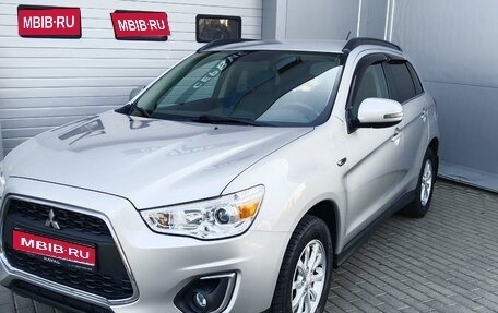 Mitsubishi ASX I рестайлинг, 2014 год, 1 395 000 рублей, 1 фотография