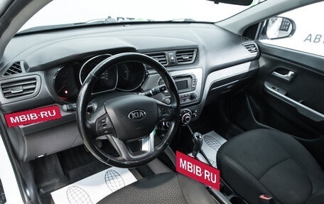 KIA Rio III рестайлинг, 2014 год, 1 000 000 рублей, 16 фотография