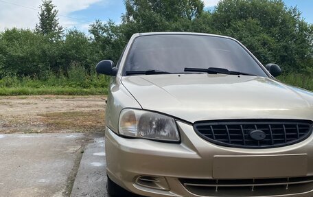 Hyundai Accent II, 2004 год, 450 000 рублей, 1 фотография