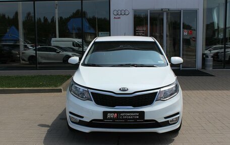 KIA Rio III рестайлинг, 2017 год, 735 000 рублей, 2 фотография