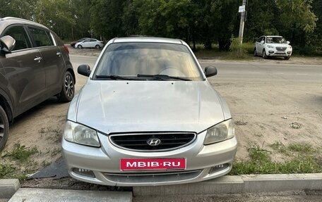 Hyundai Accent II, 2006 год, 280 000 рублей, 1 фотография